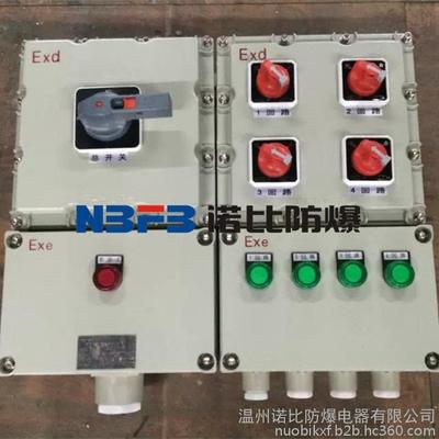 防爆配电箱 安全守护，专业制造——温州诺比防爆电器